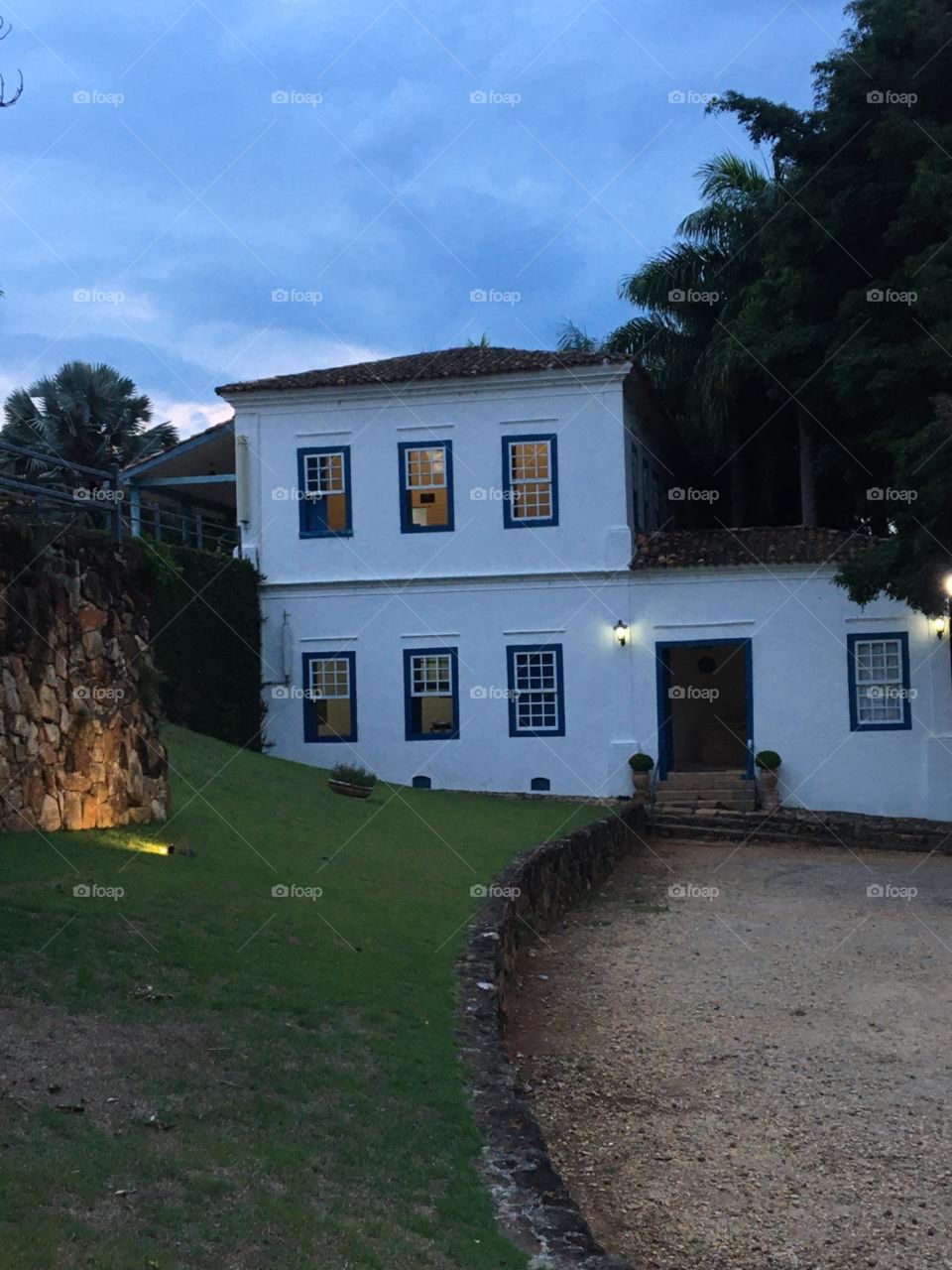 Casa da fazenda...