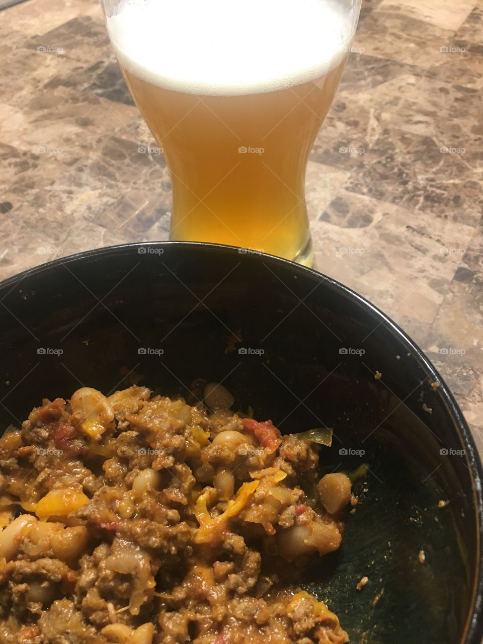 Chili and beer 