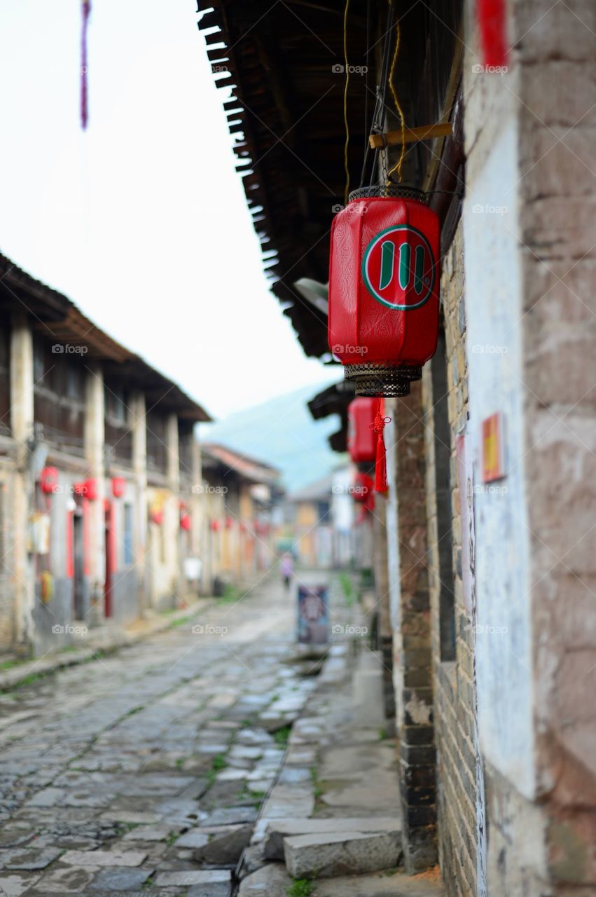 Ancient Chinese alley