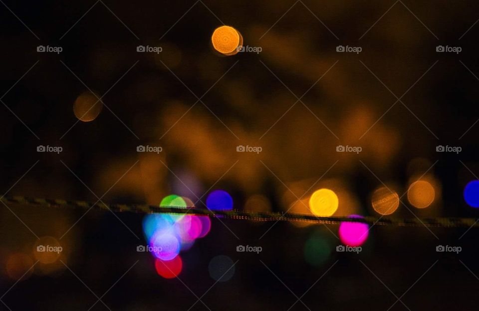 Colorful bohek in the night 