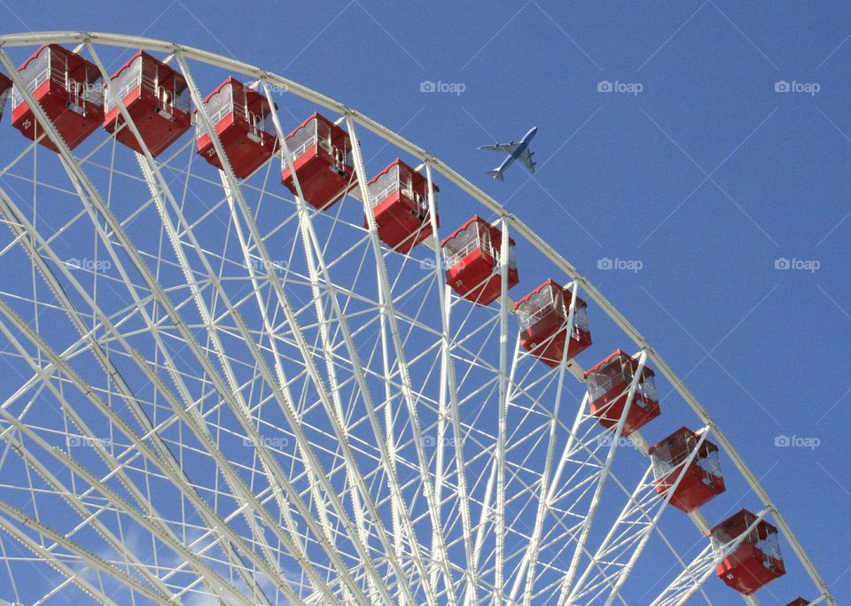 Ferris wheel Chicago 