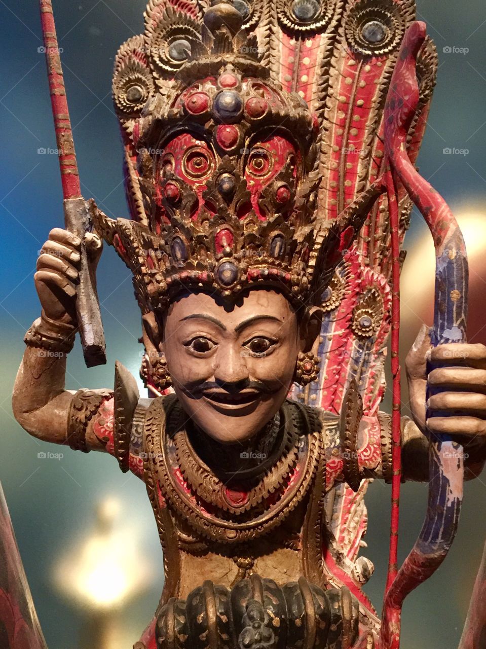 Hindu god Vishnu