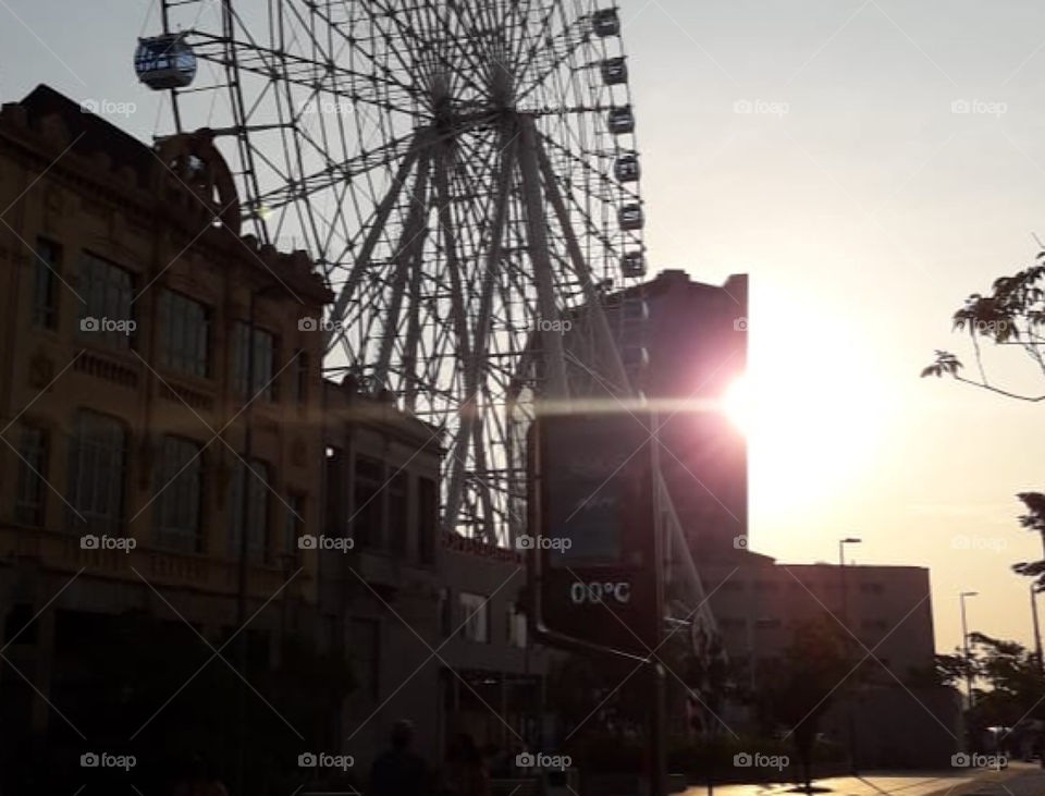 Sunset in Rio de Janeiro 