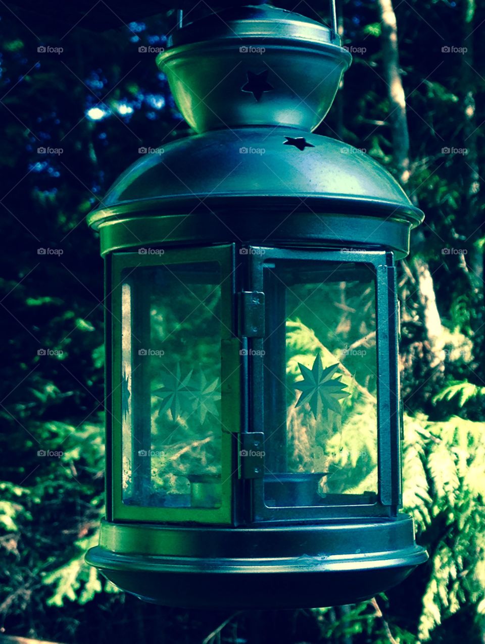My Garden lamp candle