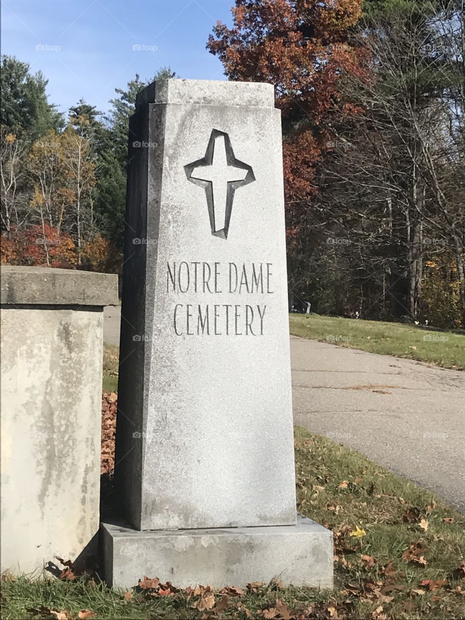 Notre Dame Cemetery Maine 