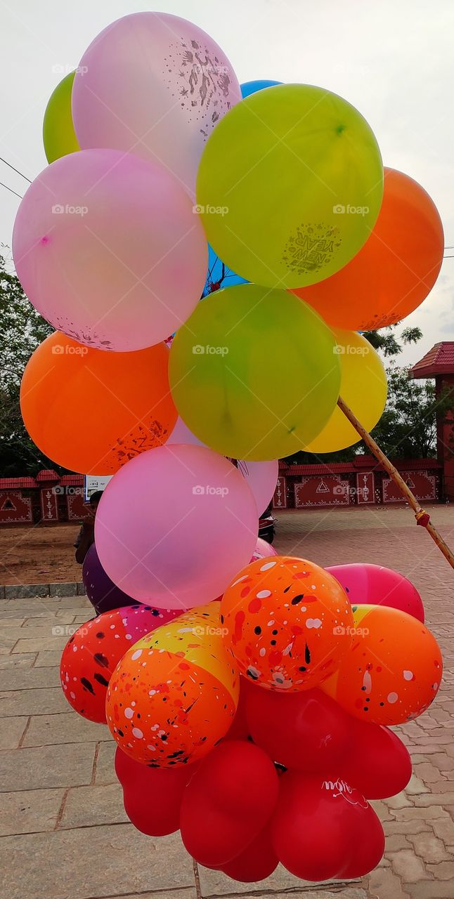 colourful balloon