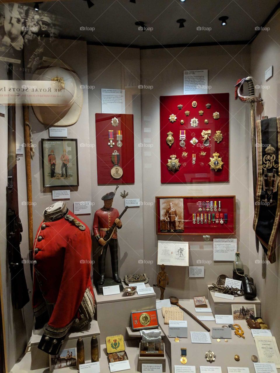 Items inside Edinburgh Castle Museums