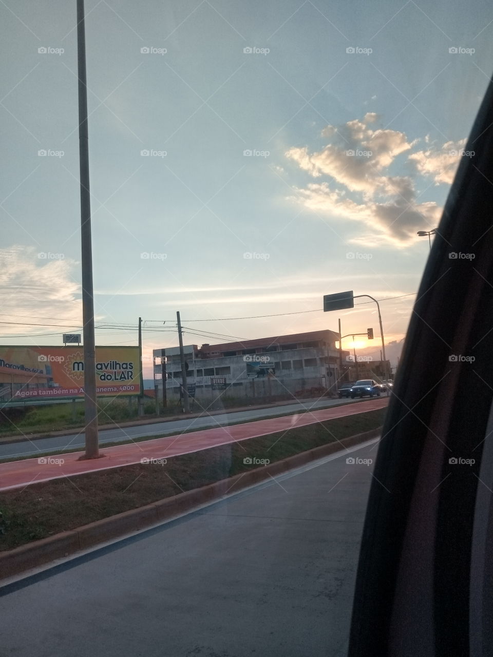 Final de tarde no Brasil!