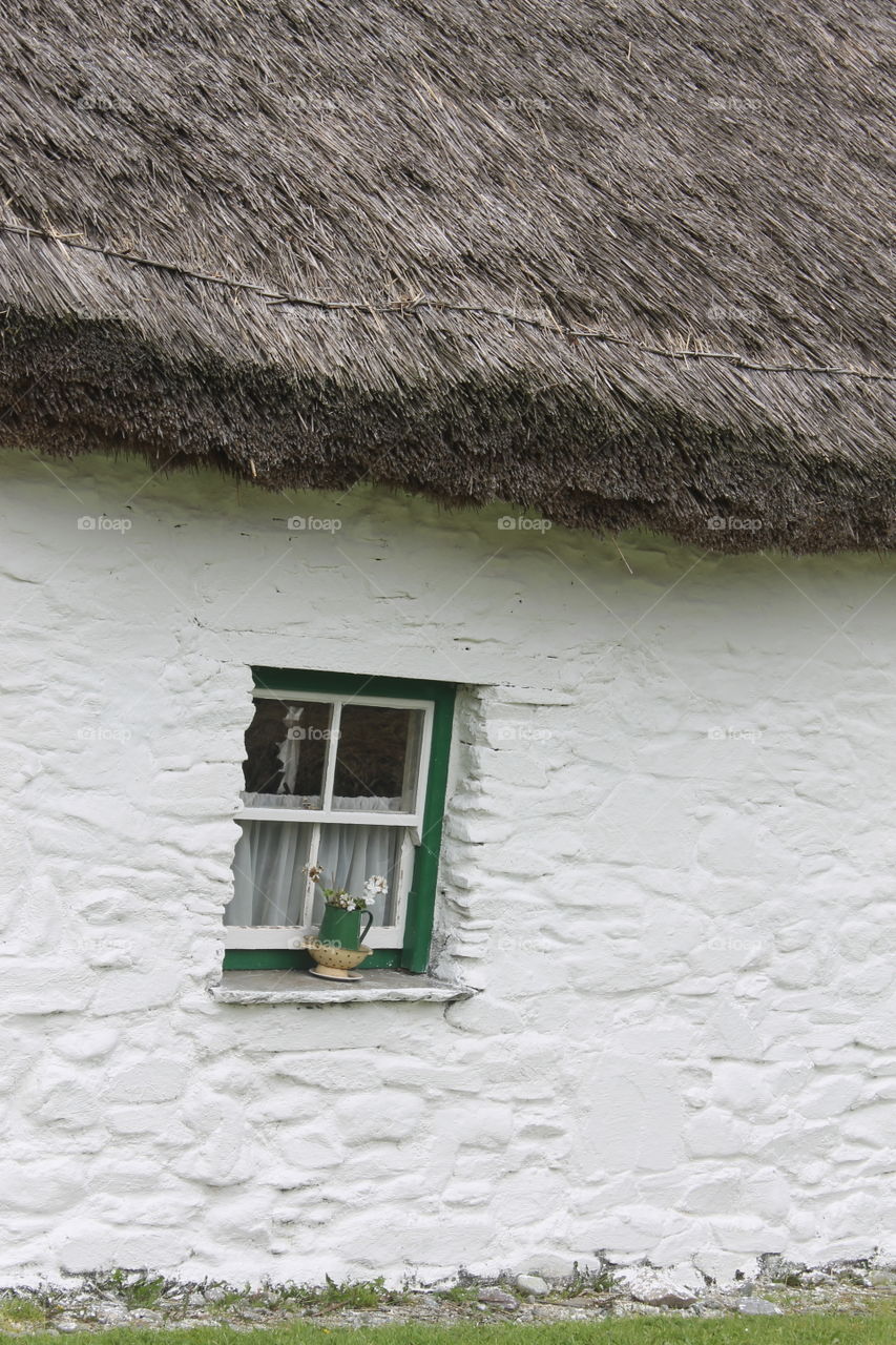 White House thatched roof