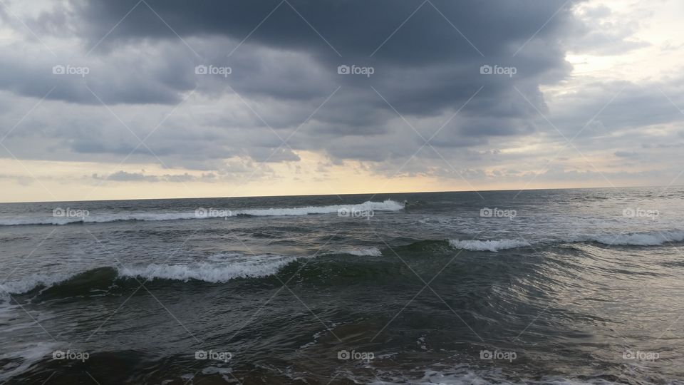 Behind the sun set....