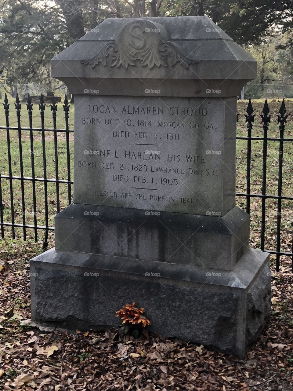 Large gravestone 