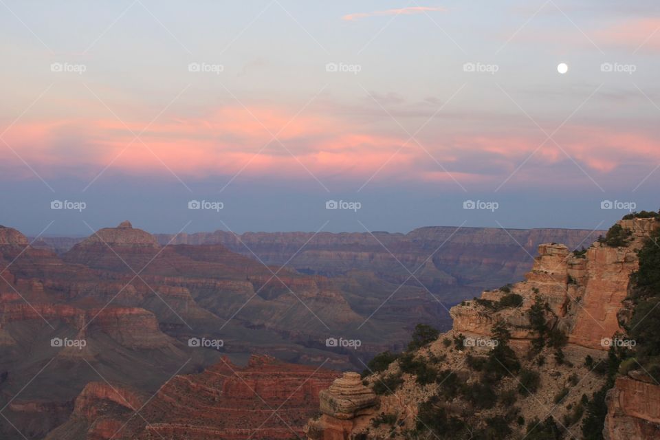 Canyon sunset 1