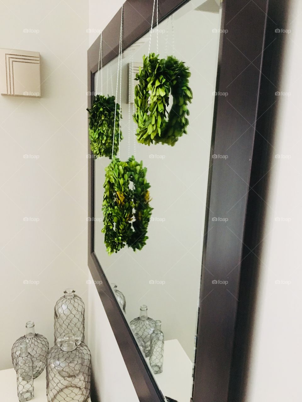 Wreaths Mirrored