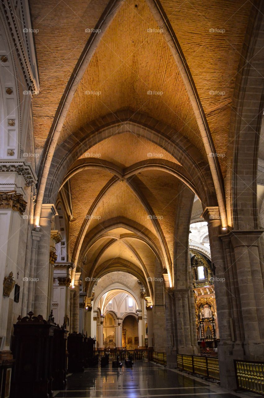 Catedral de Valencia. Interior de la Catedral de Valencia (Valencia - Spain)