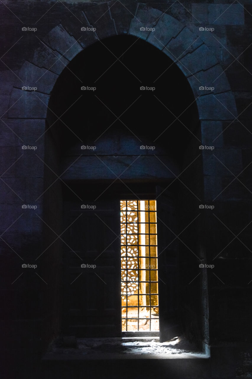 Old Building and light