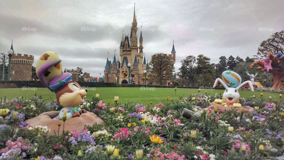 Easter Rabbit at Disneyland Tokyo