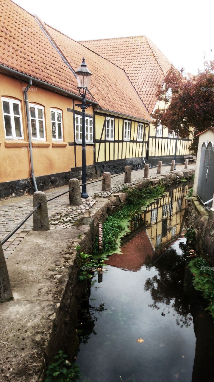 Old-fashioned houses