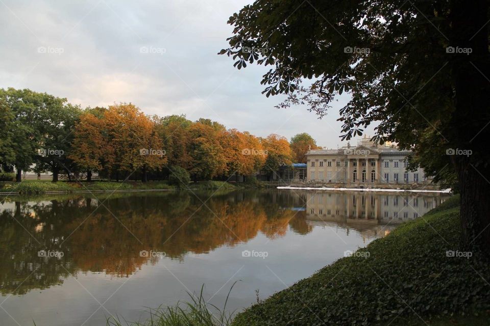 Palace on the water, Warsaw