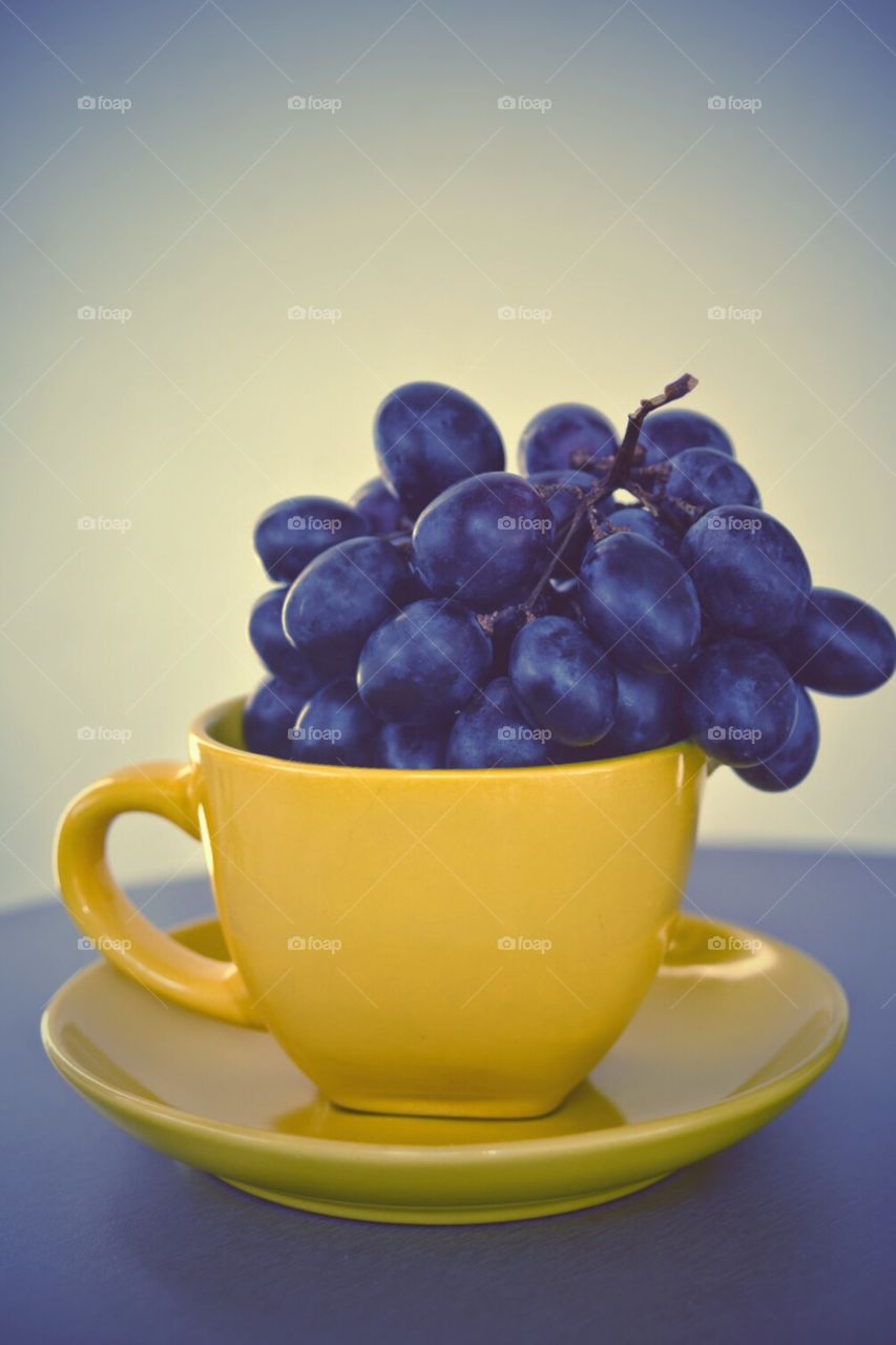 Grape in a cup