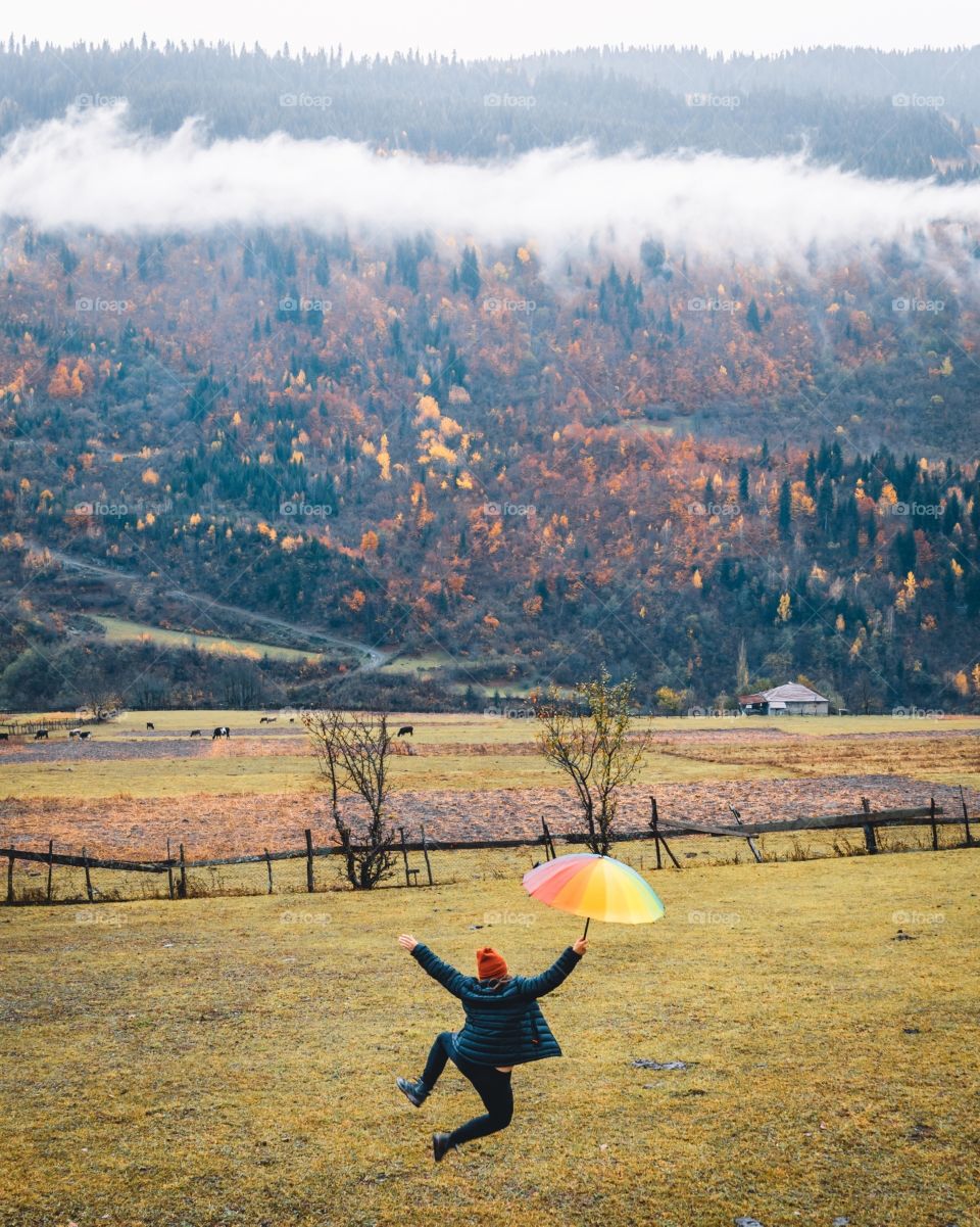 Happiness Jumping 