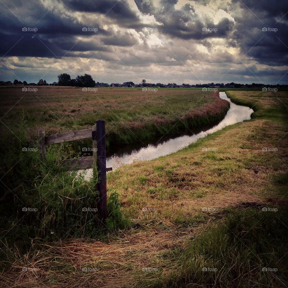 Landscape of Holland