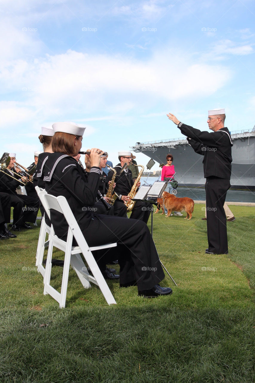  San Diego WWII Kiss Statue Ceremony