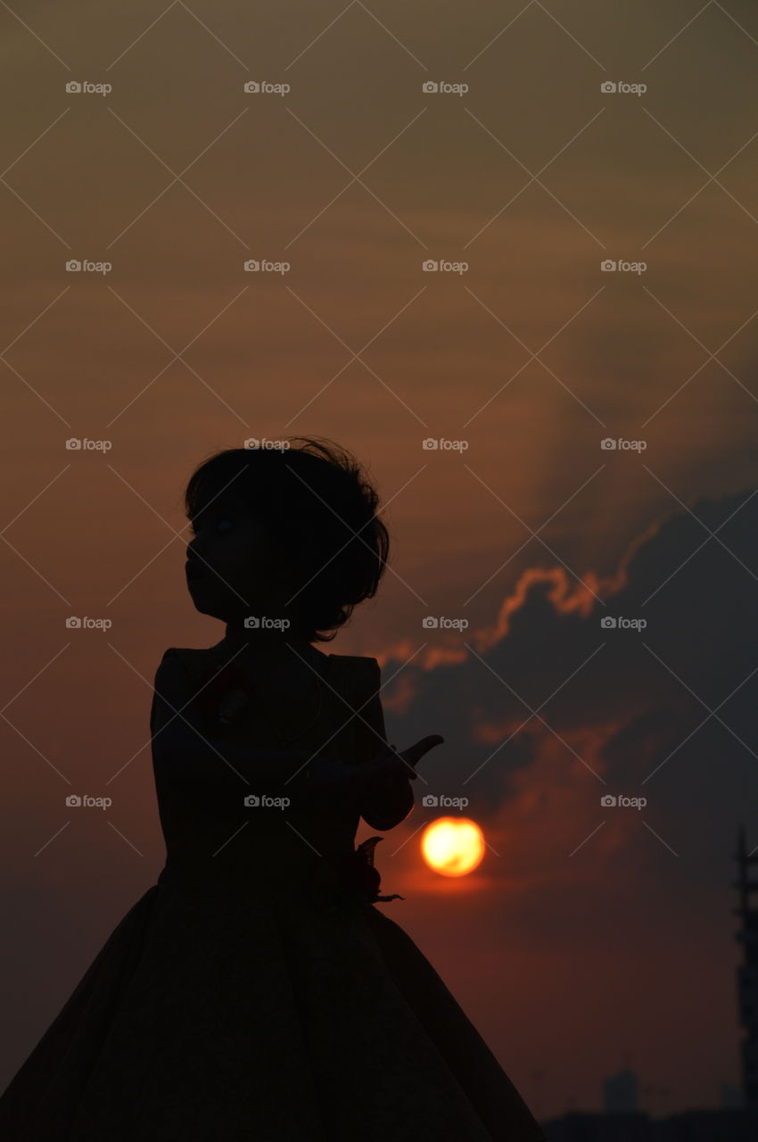 an evening with my princess and sun