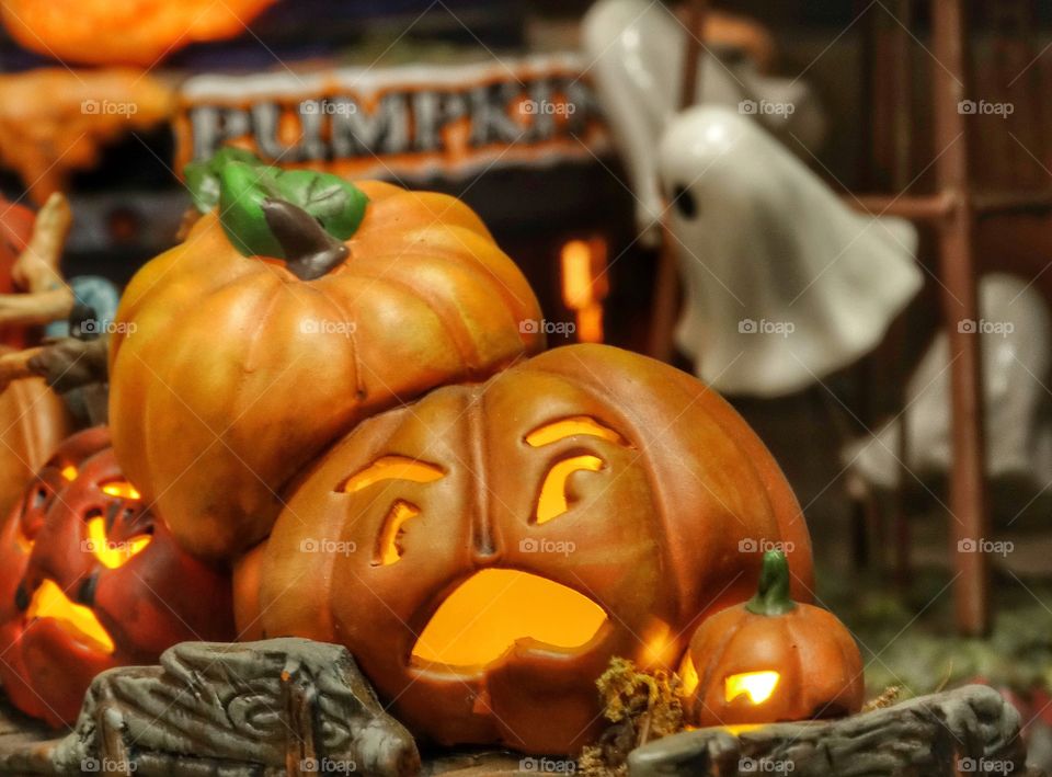 Spooky Handcrafted Pumpkins