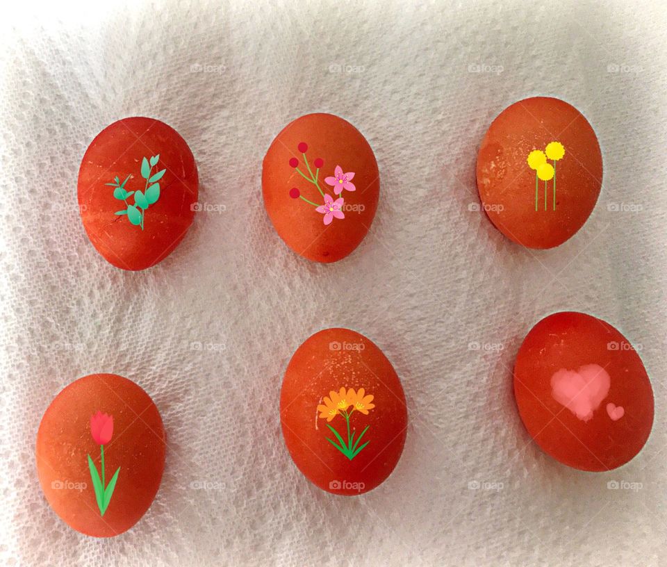 Decorated Easter Eggs
