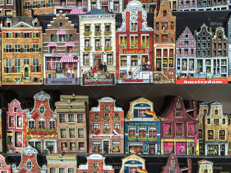 Amsterdam magnet souvenir