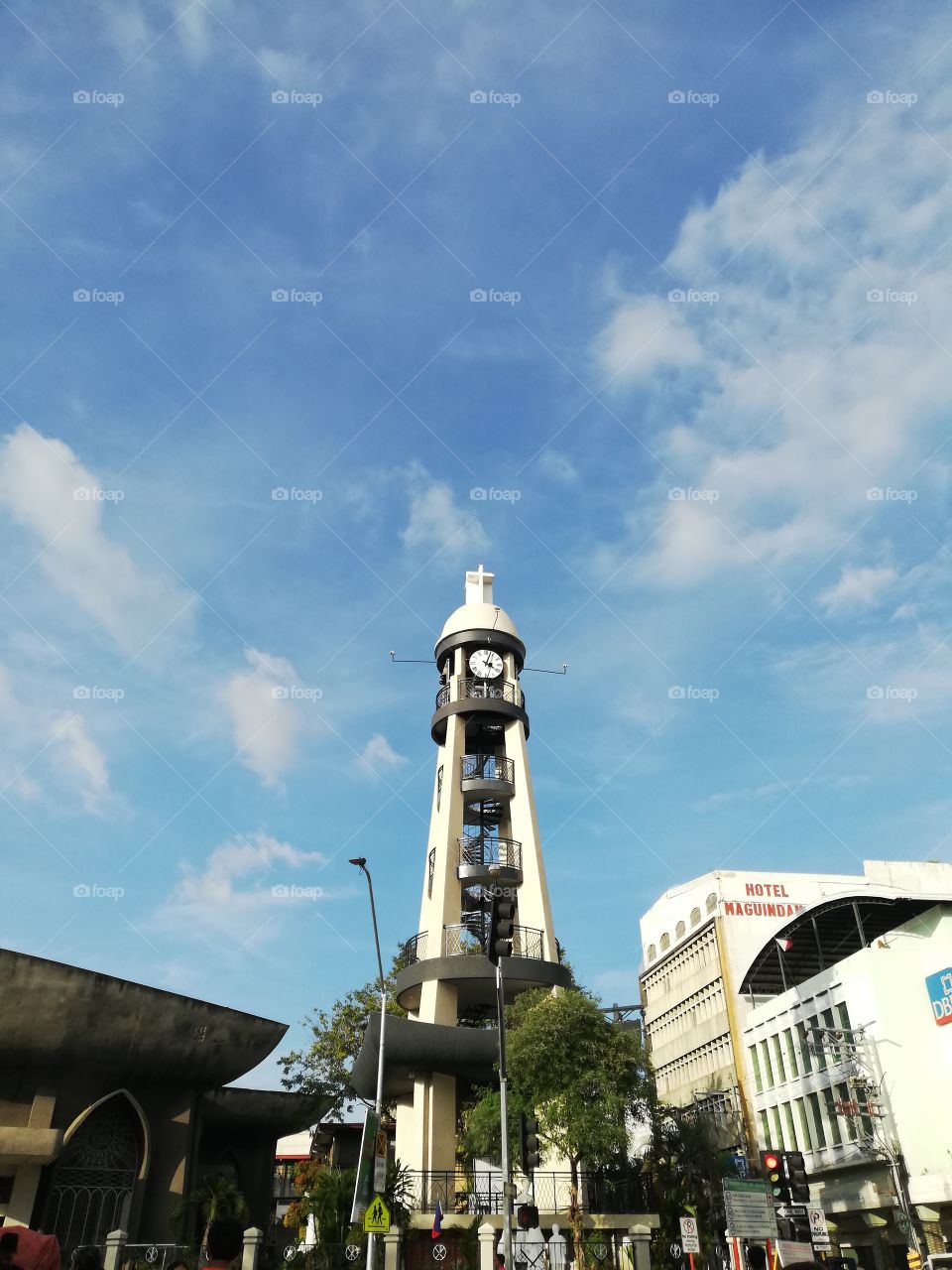 clock tower and sky