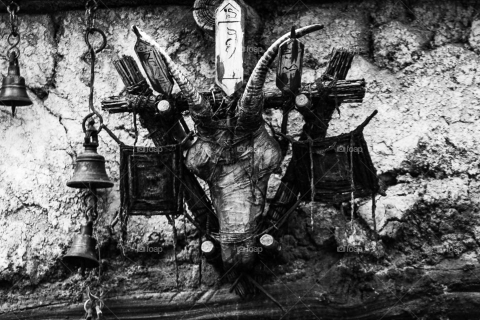 Gothic wall decoration