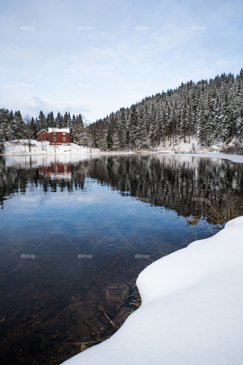 Winter Cabin