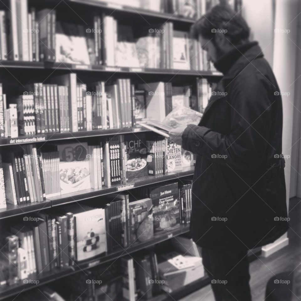 Reading man