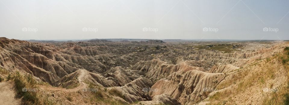 The South Dakota Badlands