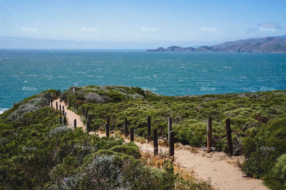 Batteries to Bluffs Trail in San Fran