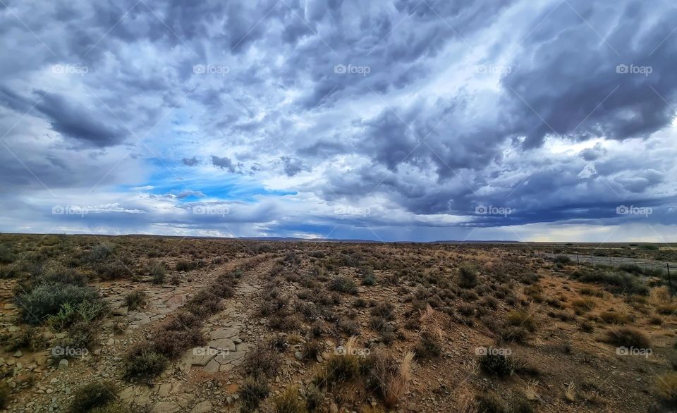 beautiful clouds in the Karoo. South Africa.