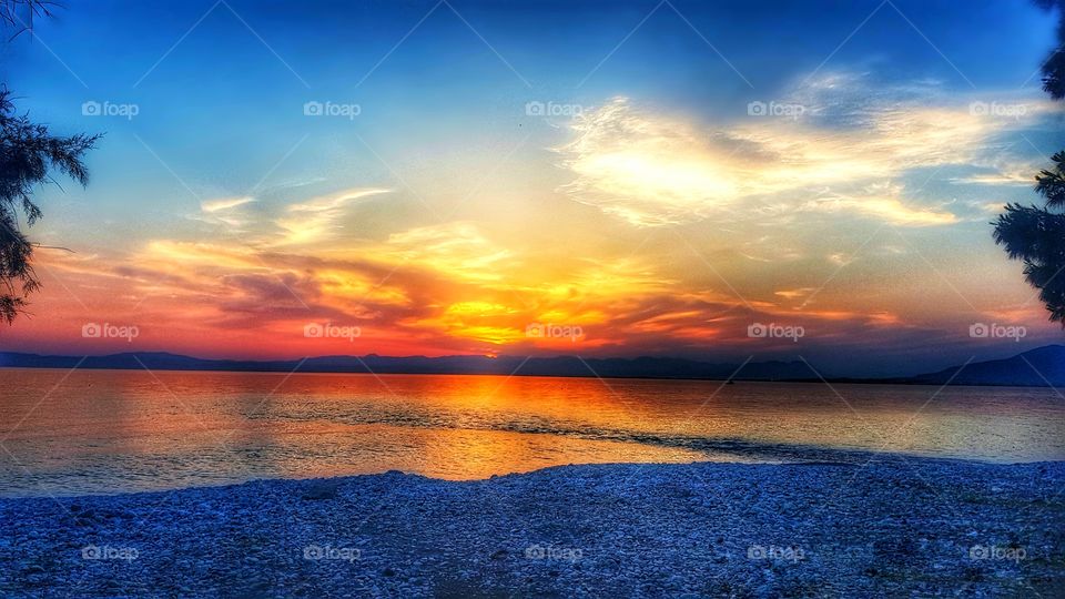 kalamatacity Greece sunset | golden hour 📸