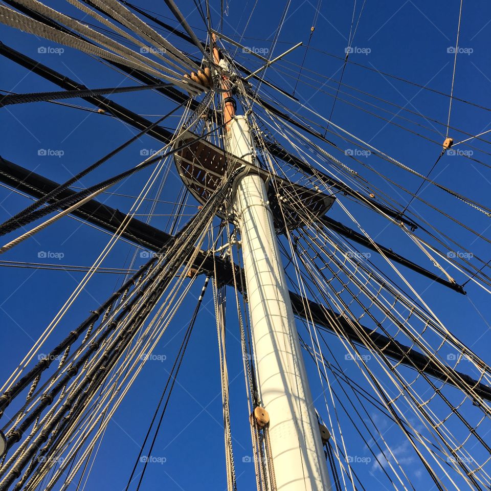 Cutty Sark mast