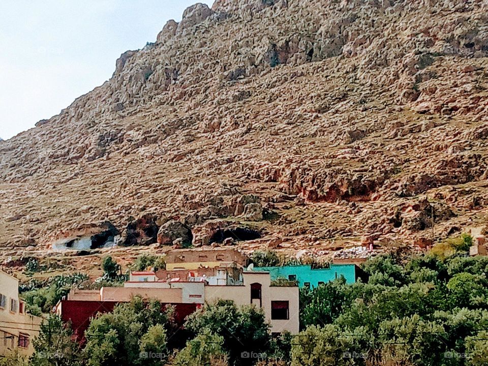 Population between the nature