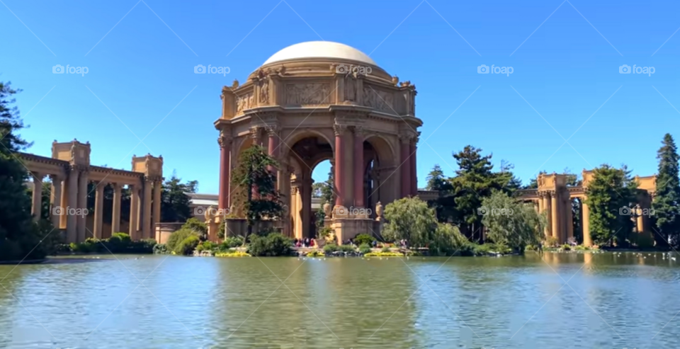 Palace of Fine Arts in San Francisco
