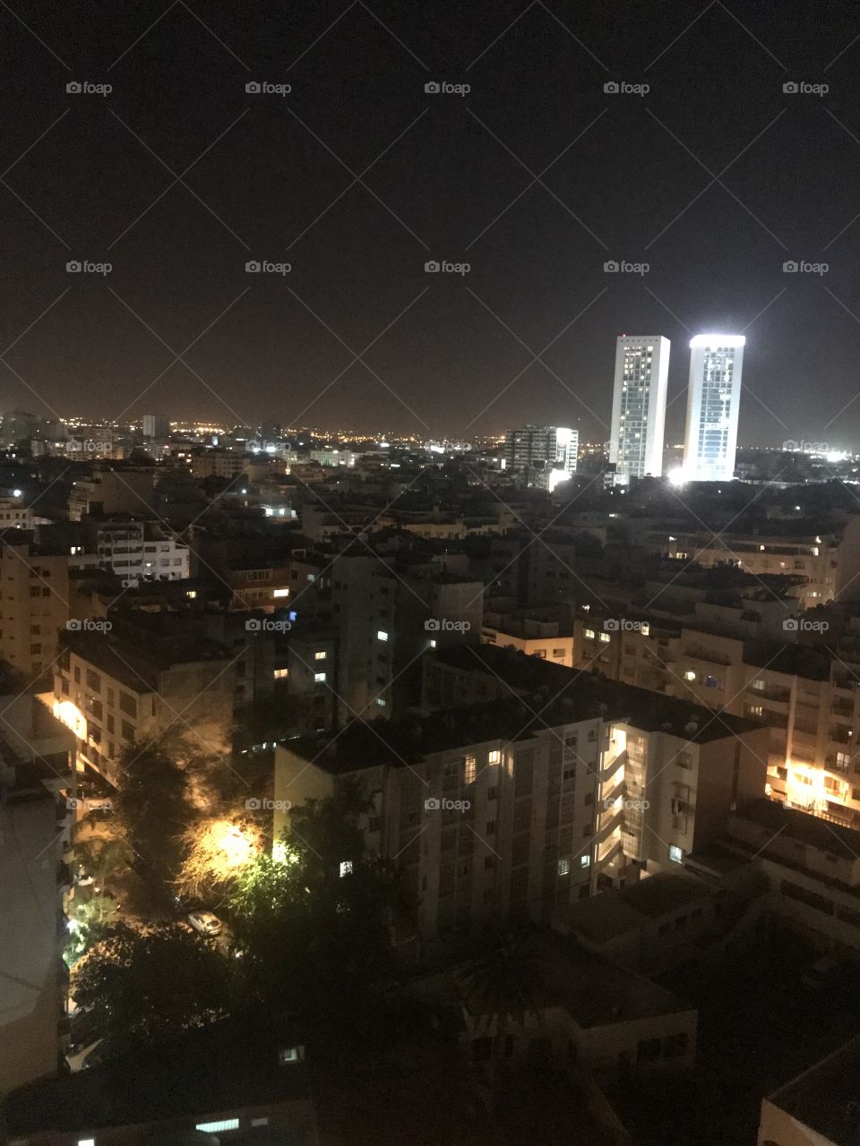Casablanca in the night
