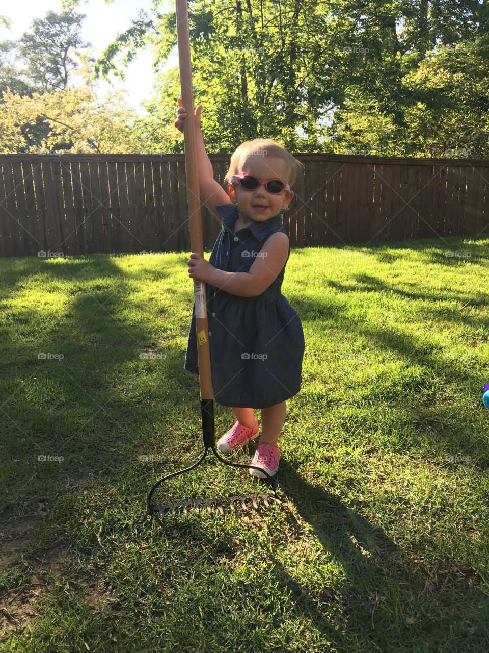 Already helping with chores