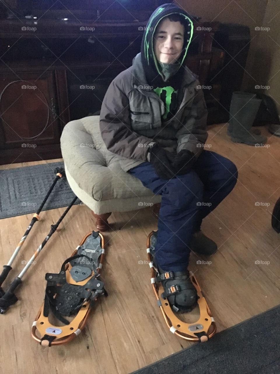 Winter snow shoes