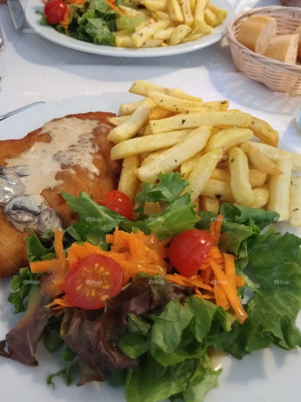 Portuguese lunch