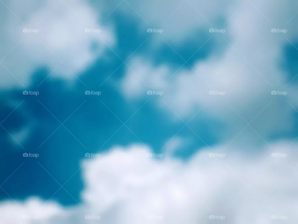 Blurry sky photo