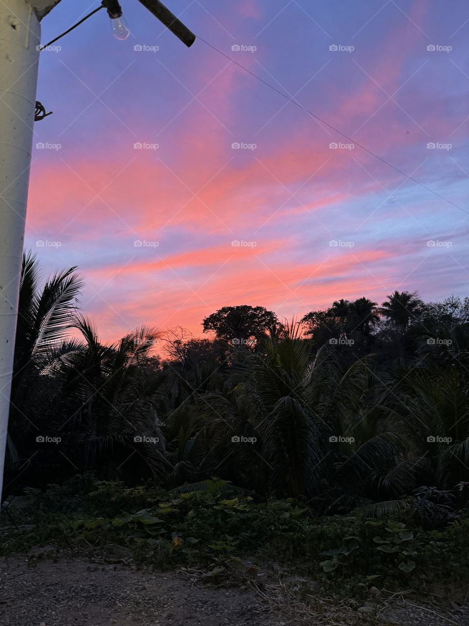 Atardecer en el cerro