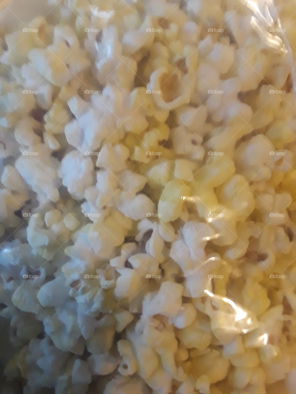 ful of popcorn