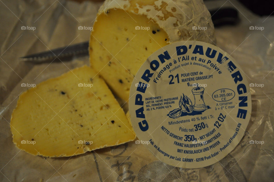 French cheese "Gaperon"