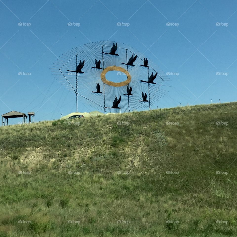 Windmill, Sky, Landscape, Technology, Environment